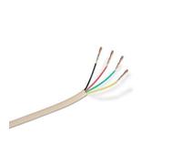 Bobina de Cable de Teléfono Aisens A143-0321 4C/ 100m/ Beige