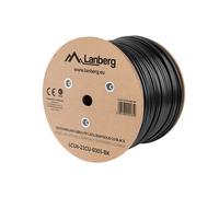 Bobina de Cable Lanberg Cat.6 UTP Exterior 305m Cobre Sólido Fluke Tested
