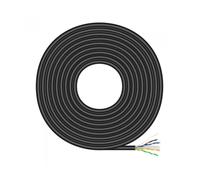 Bobina de Cable RJ45 para Exteriores UTP AWG23 Aisens A135-0675 Cat.6/ 100m/ Impermeable/ Negro