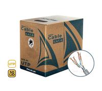 Bobina cable red solido phasak utp cat.6 305m gris