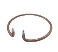 Bobina de calefacción eléctrica para cocinar y freír con construcción de aluminio resistente y cobre, transferencia de calor eficaz y diseño de seguridad para evitar quemaduras en seco (a+b)