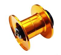Bobina de carrete de pesca para DAIWA para ZILLION SV TW 21, para STEEZ SV TW y Bass IS/FX, con construcción ligera con inclusión de rodamiento (acero inoxidable dorado)