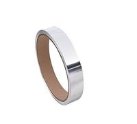 Bobina de chapa de aluminio para remates Rollo tapajuntas de aluminio 1060 Tira 5 metros Múltiples tamaños(0.3 x 50mm)