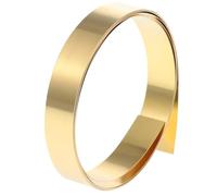 Bobina de chapa de latón Rollo de lámina latón 1000 mm x 10, tira fina amarillo, alambre película dorada, marcador, placa estampada(0.2x10x1000mm)