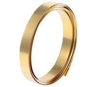 Bobina de chapa de latón Rollo de lámina latón 1000 mm x 10, tira fina amarillo, alambre película dorada, marcador, placa estampada(0.4x10x1000mm)