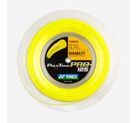 Bobina de cordaje de tenis, Yonex polytour pro 1,25 mm, amarillo 200 m Talla única