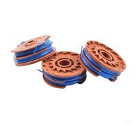 Bobina de corte de césped, paquete de 3 unidades, doble línea para Titan TTB820GGT 600 W césped para bordeadora, piezas de repuesto de 1,5 mm, 2 x 5 m, cabezal de corte de alambre
