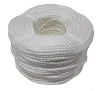 Bobina de cuerda de polietileno resistente de 6 mm de longitud con tratamiento UV y diseño resistente al encogimiento para agricultura, construcción y uso al aire libre