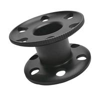 Bobina de Dedo de Buceo con Agujeros Colgantes Carrete de Bobina de Buceo Peso ligero Directrices Carrete Submarino