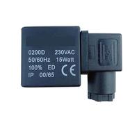 Bobina de electroválvula AC230V 15W 20W Diámetro interior 13mm Altura 41mm(15W)