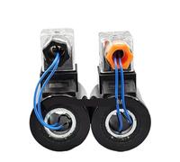 Bobina de electroválvula hidráulica de 20 m de altura y 52 mm de diámetro, diámetro del orificio: 19 mm de altura, 52 mm de cobre, CA 110 V, CC 24 V, CA 220 V, CC 12 V.(20mm DC24V)