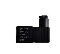 Bobina de electroválvula neumática de 24 V y 220 V (1 unidad) - Caja de conexiones con indicador luminoso(Junction box DC24V)