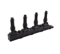 Bobina de encendido atornillada 6 pines HELLA con conector bujía para OPEL ASTRA