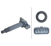 Bobina de encendido cavidad bujía 5DA 358 057-211 HELLA para LEXUS TOYOTA