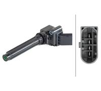 Bobina de encendido cavidad bujía 5DA 358 057-561 HELLA para SEAT AUDI SKODA VW