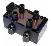 DELPHI Bobina de encendido 12V Unidad De Bobina De Encendido CE20048-12B1 Compatible con RENAULT Clio III Hatchback BR0/1, CR0/1 TWINGO II CN0 Clio III Grandtour KR0/1 Clio II Hatchback BB, CB