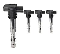 Bobina de Encendido Compatible con A1 para A3 A4 A5 A6 Q3 Q5 para TT 4 Unidades Bobinas De Encendido para Motores De Automóvil 06F905115B 06F905115C