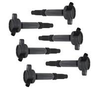 Bobina de Encendido Compatible con Ford para Fusion para Flexfuel AWD 2009 2010 2011 2012 6Pcs Motores De Coche Bobinas De Encendido 6E5E12A375BB