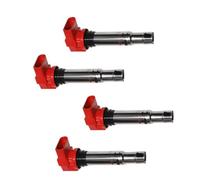 Bobina de Encendido Compatible con VW para Bora para Variant para Golf IV 1.6 16v 2000 2001 2002 2003 2004 22005 4 Unidades Bobinas De Encendido para Motor De Coche 036905715E