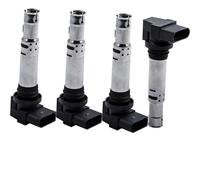 Bobina de encendido de 4 piezas/apto for Volkswagen BEETLE 2002-2016 1.4T 1.4 036905100D 036905715C 036-905-715C