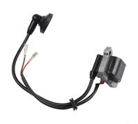 Bobina de encendido de alto voltaje para Eskimo 300472 Tillers para motores PE140F-110 y MC43 43 cc, carcasa de PVC negro resistente, chispas precisas para un arranque fiable en la horticultura, fácil
