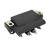 Bobina de Encendido de Cable de Doble Enchufe 0583740, OEM 583740, 583298 - Compatible con Motores Johnson2 2.3 2.5 3.3- Construcción Sólida de Acero Inoxidable, Rendimiento