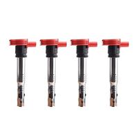 Bobina de encendido de coche 4 Uds OEM NO. 06E905115 ABCDE 07K905715F /Apto for VW Jetta Golf Passat Tiguan CC/Apto for Audi A3/4/5/6/7/8 TT Q3/5 R8(4PCS)