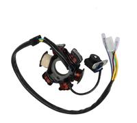 Bobina De Encendido De Estator Universal para Motocicleta Bobina Estator Generador De Motocicleta 6 Polos 5 Cables Cobre Magneto Media Onda Completa Bobina De Encendido Motocicleta