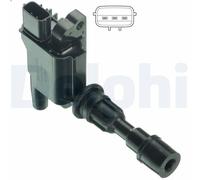 Bobina de encendido DELPHI GN10480-12B1 para 323 S VI Sedán (BJ) 1.5 1998-2003
