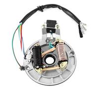Bobina de encendido, estator de la bobina del estator, JH70 placa del estator Pickup Magneto Bobina de encendido Rotor Accesorio de encendido reemplazo para Pit/Dirt Bike