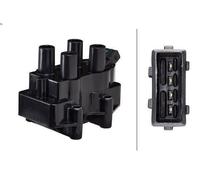 Bobina de encendido HELLA 5DA 358 000-291 FSO 126P 0.6 1977-1991