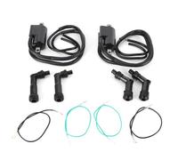 Bobina de encendido, juego de tapa de bujía de bobina de encendido de repuesto 30510-333-013 apto para CB350F CB400F CB500 CB550 30510-333-013 30520-333-013