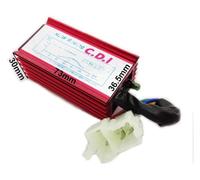 Bobina de Encendido para 200Cc ATV CG 125Cc 150Cc 250Cc AC 6 Pin CNC Encendedor CDI Modificado Piezas De La Caja Motocicleta Encendido CA(Red)