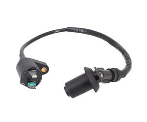 Bobina de encendido para GY6 para ciclomotor de scooter de 50 cc, 125 cc, 250 cc, para quad, ATV, 12 V, cable negro de alto rendimiento, 55 cm