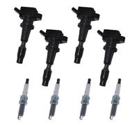 Bobina de Encendido para Hyundai IONIQ Ae 1.6 GDI Híbrido 2016- Kit de bujías y bobinas de Encendido para automóvil G4LE 27301-03HA0 2730103HA0