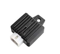 Bobina de Encendido para Motocicleta para 50cc 70cc 90cc 110cc 125cc Bobina De Encendido ATV Caja CDI De 5 Pines Solenoide Relé De 4 Pines Regulador De Voltaje Kit De Bujías(4PIN Regulator)