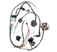 Bobina de Encendido para Motocicleta para 50cc 70cc 90cc 110cc 125cc Quads De Arranque Eléctrico Chino Arnés De Cableado Eléctrico CDI Estator 6 Kit De Bobina
