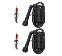 Bobina de Encendido para Motocicleta Para Suzuki Para Intruder Para VS700 Para VS750 Para VS800 1986-2004 2 X Bobina de encendido Bujía