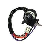 Bobina De Encendido Sistema Equipo Eléctrico Motocicleta Interruptor Encendido Llave Tapa Tanque Bloqueo Para Suzuki Para Qingqi AX100 A100 100cc 2 Tiempos(Switch)