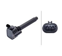 Bobina de Encendido Tipo Vela 3 Pines HELLA Atornillada para FIAT TIPO