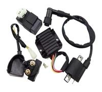 Bobina De Estator Magnético para Motocicleta para 150cc 200cc 250cc ATV Motocicleta Tipo Quad Motocross CG Bobina De Encendido AC CDI Regulador Rectificador Relé Kit