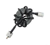 Bobina de estrangulador de onda corta 1.8-30MHz HF Radio, 1:1 Tipo actual Balun con M macho a M conector hembra, EM-25 200W y EM-43 1000W Anillo magnético antiinterferencia (EM-43)