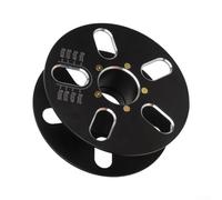 Bobina de filamento reutilizable, 1 paquete de aluminio vacío para carrete de impresora 3D, diseño desmontable resistente al calor para recambios PLA ABS, compatible con Bambu Lab