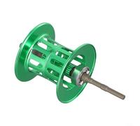 Bobina de fundición larga para Abu Garcia Bmax3 Pmax3 B3 P3 S3 Smax3 Orra2sx Omax3 Purmax3 Revo4, capacidad de línea de 170 m, metal (cerámica verde)