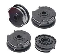 Bobina de Hilo Compatible con Bosch Advancedgrasscut 36, ART 36-36 LI, ART24/24+, ART 27/27+, ART 30/30+.Incluye 4 Carretes de Hilo F016800351.