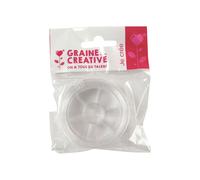 Bobina de hilo de nailon Ø 0,5 mm Transparente 25 m