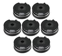 Bobina de hilo de repuesto para Bosch F016800351 para Bosch ART 24, ART 27, ART 30 y ART 30-36 LI Bobina de hilo de corte para desbrozadora de doble línea, 6 m x 1,6 mm (7 unidades)