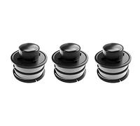 Bobina de hilo doble de repuesto para cortabordes cortacésped, 6 m de longitud de hilo, 1,2 mm, compatible con cortacésped Güde Elektro GRT 352 P (95173)
