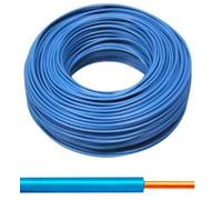 Bobina de Hilo Eléctrico Multifilamento Azul 1.5mm² (100 mts)