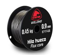 Bobina de hilo Flux Core (hilo hueco) de 0.45Kg. 0.9mm.